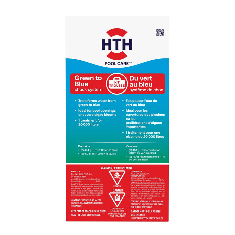 Green to Blue Pool Shock System for Swimming Pools C1