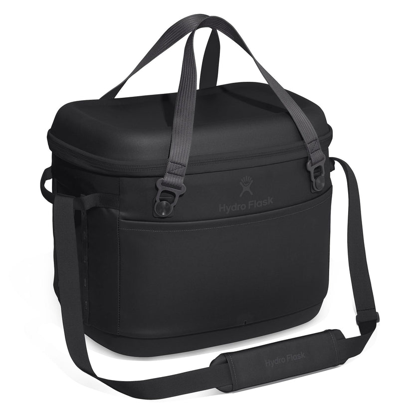 Carryout Compact Insulated Soft Cooler with Shoulder Strap, Black, 30 L A3