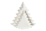 Co Embossed Porcelain Tree Serving Plates, 2-pk
