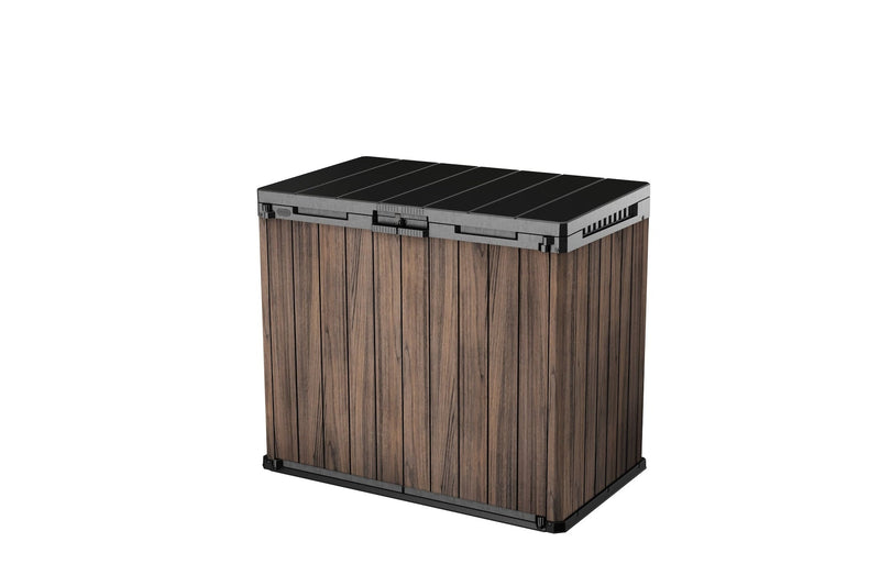 Darwin 2-Door Horizontal Outdoor Storage Shed, Brown, 303-Gal N6