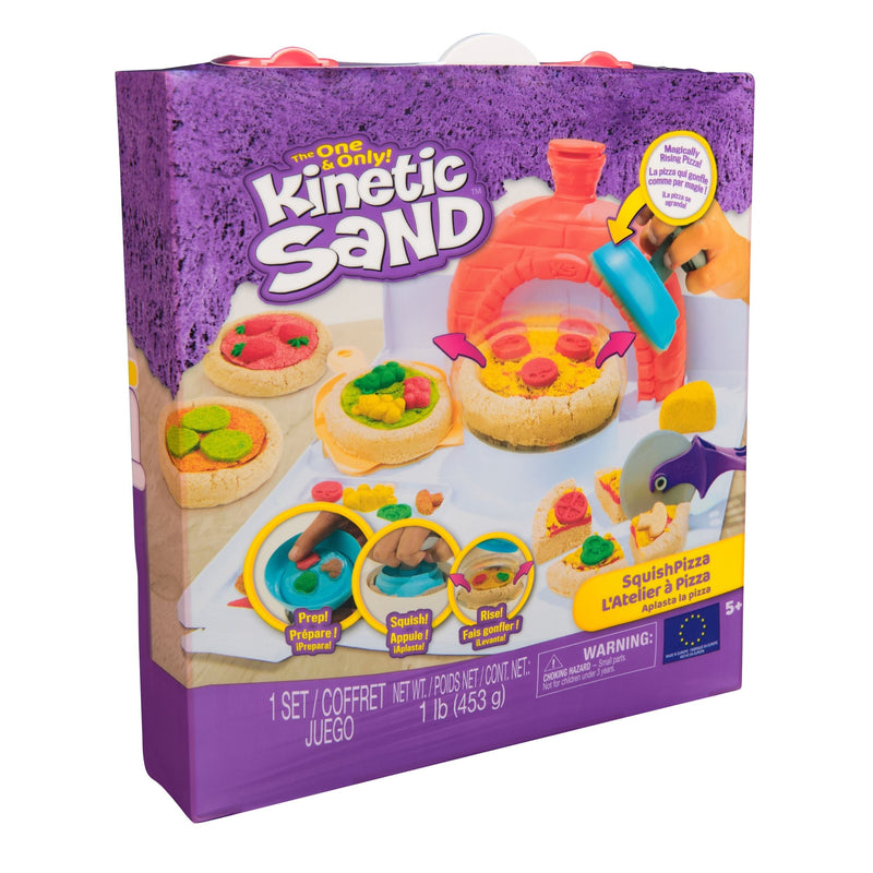 Sand 4-Colour SquishPizza Set with Rising Action P9