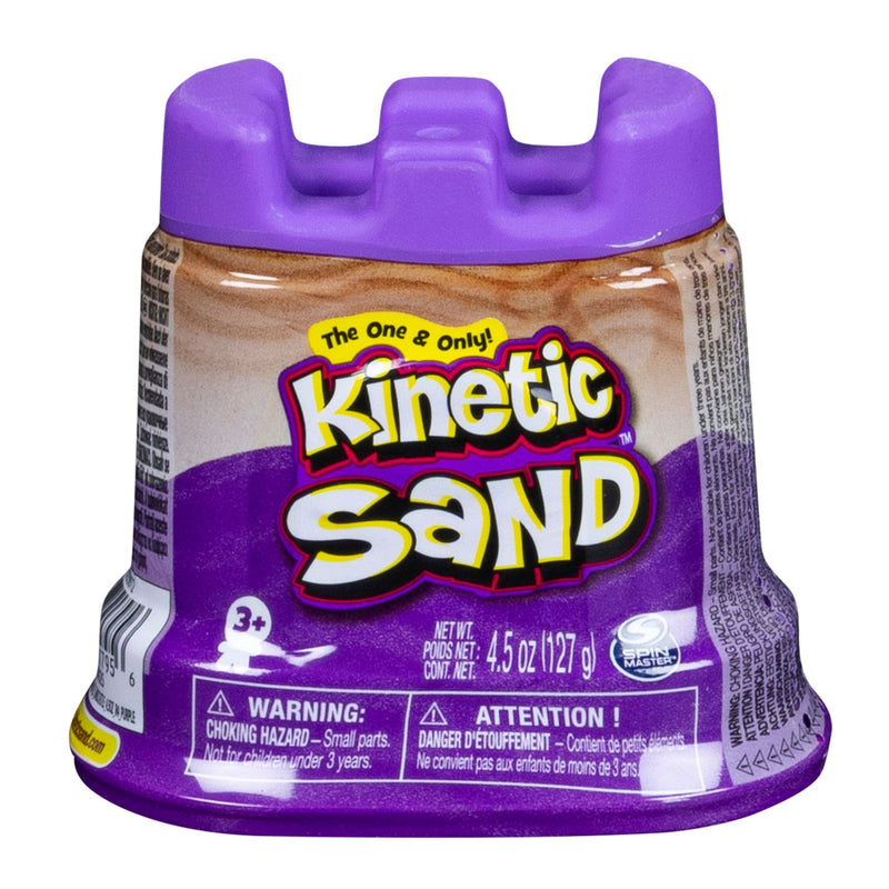 Sand Kids Moldable Play Sand & Castle Container, 4.5-oz, Assorted Colours, Ages 3+ Z1