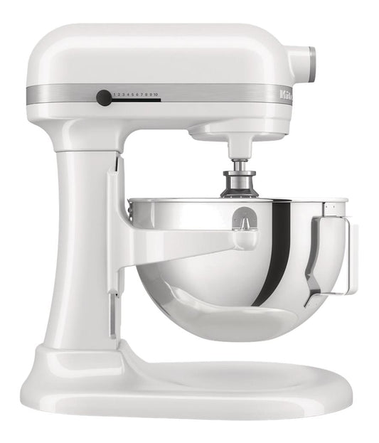 5.5 Quart Bowl-Lift Stand Mixer, 11 Speed Professional Mixer, White