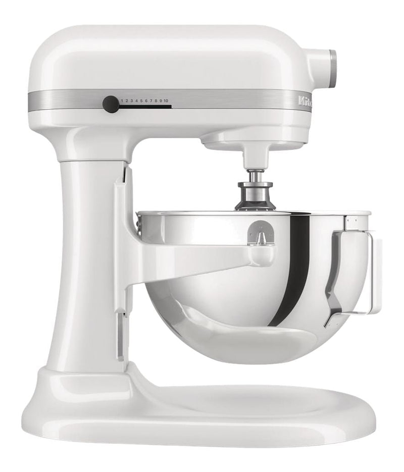 5.5 Quart Bowl-Lift Stand Mixer, 11 Speed Professional Mixer, White B9