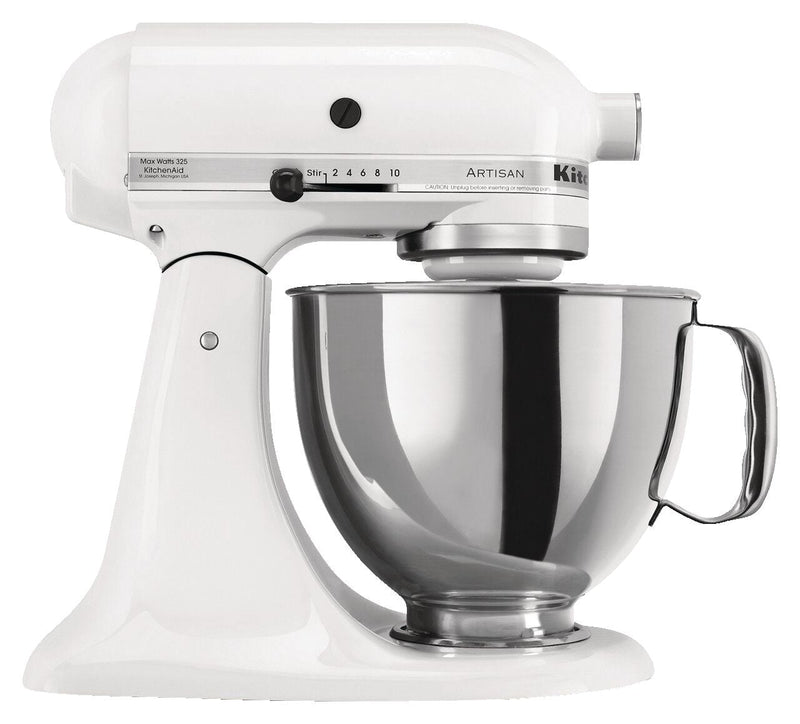 Artisan Series 5-Quart Tilt-Head Stand Mixer, White Q2