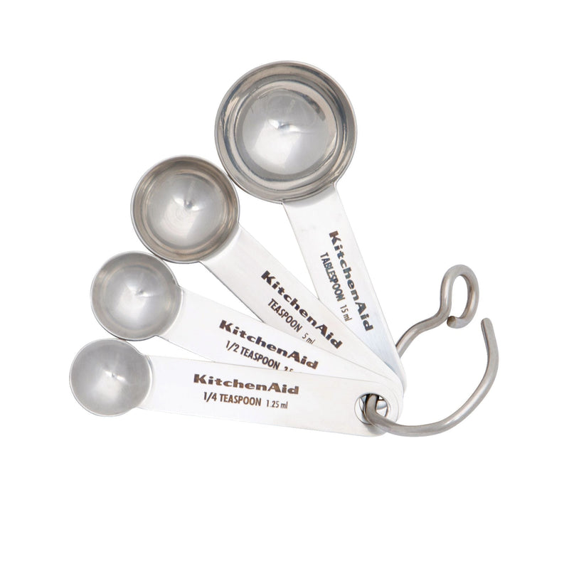 Stainless Steel Measuring Spoons, 4-pc A6