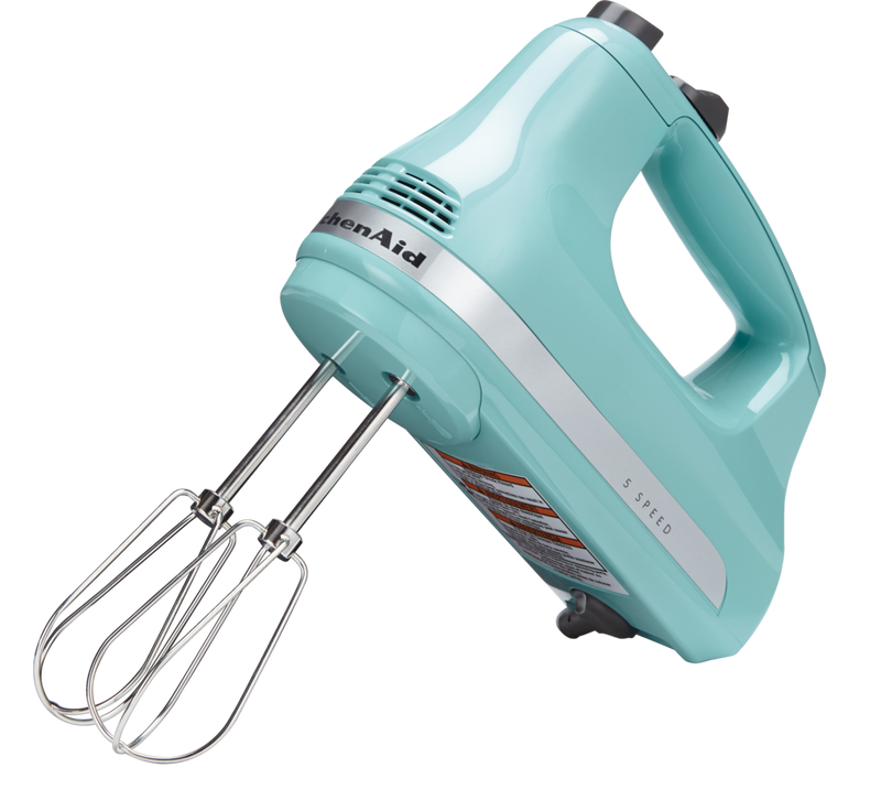 Ultra Power 5-Speeds Hand Mixer with Turbo Beater Aqua Sky T1