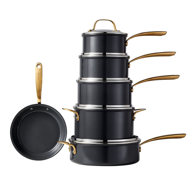 Eleganza Ceramic Pro Non-Stick Cookware Set, 11-pc Q0
