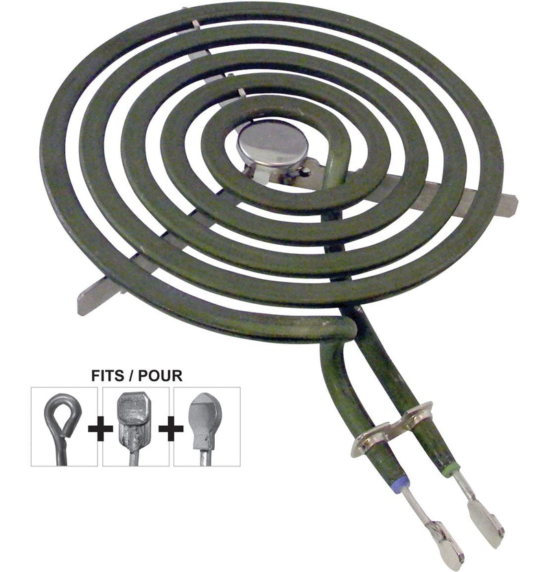 62476 GE Surface Stove Top Element, 1325W, 240V, 6-in K7