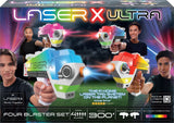 X Ultra 4-Player Toy Blaster Laser Tag Set for Ages 6+
