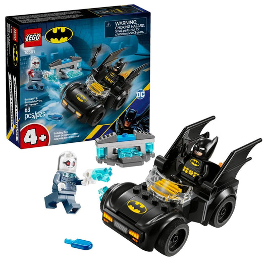 Batmobile vs. Mr. Freeze - 76301, 63-pcs, Ages 4+