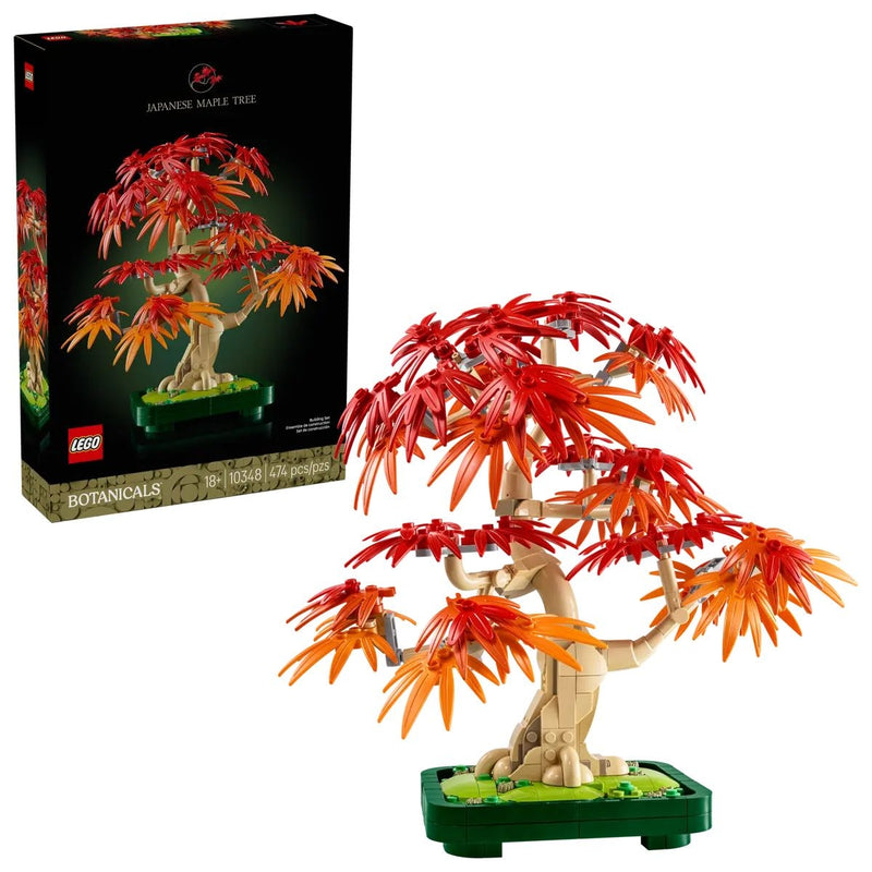 Botanicals Japanese Red Maple Bonsai Tree - 10348, 474-pcs, Ages 18+ H2