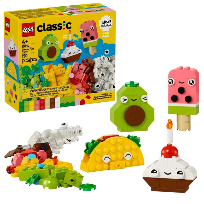Classic Creative Food Friends - 11039, 150-pcs, Ages 4+ Z6