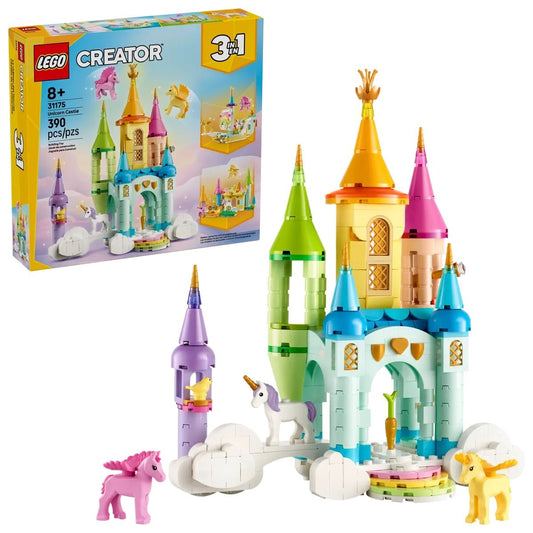 Creator 3-in-1 Unicorn Castle - 31175, 390-pcs, Ages 8+