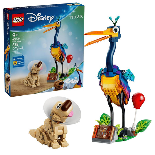 and Kevin & Dug - 43290, 628-pcs, Ages 9+