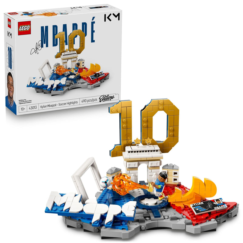 Editions Kylian Mbappé, Soccer Highlights - 43013, 490-pcs, Ages 10+ T3