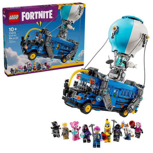 Fortnite Battle Bus -77073, 954-pcs, Ages 10+