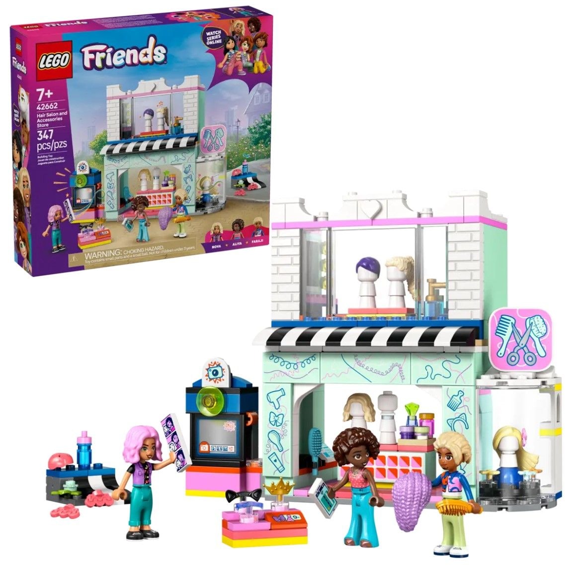 Friends Hair Salon and Accessories Store Set - 42662, 347-pcs, Ages 7+