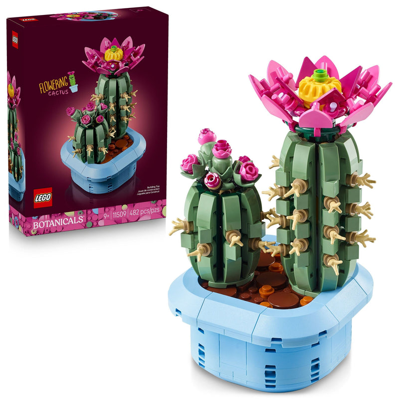 The Botanical Collection Flowering Cactus Building Set - 11509, 482-pcs, Ages 9+ M1