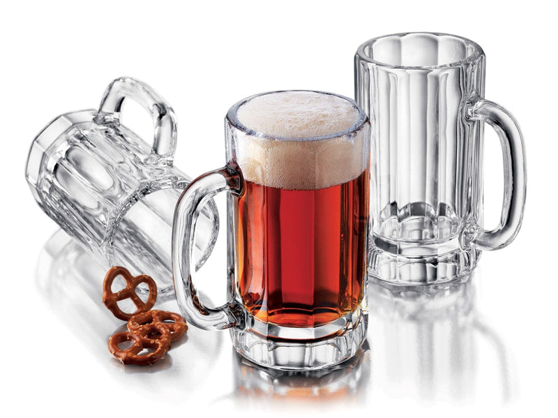 Beer Glass Mug, 16-oz, Dishwasher Safe U7