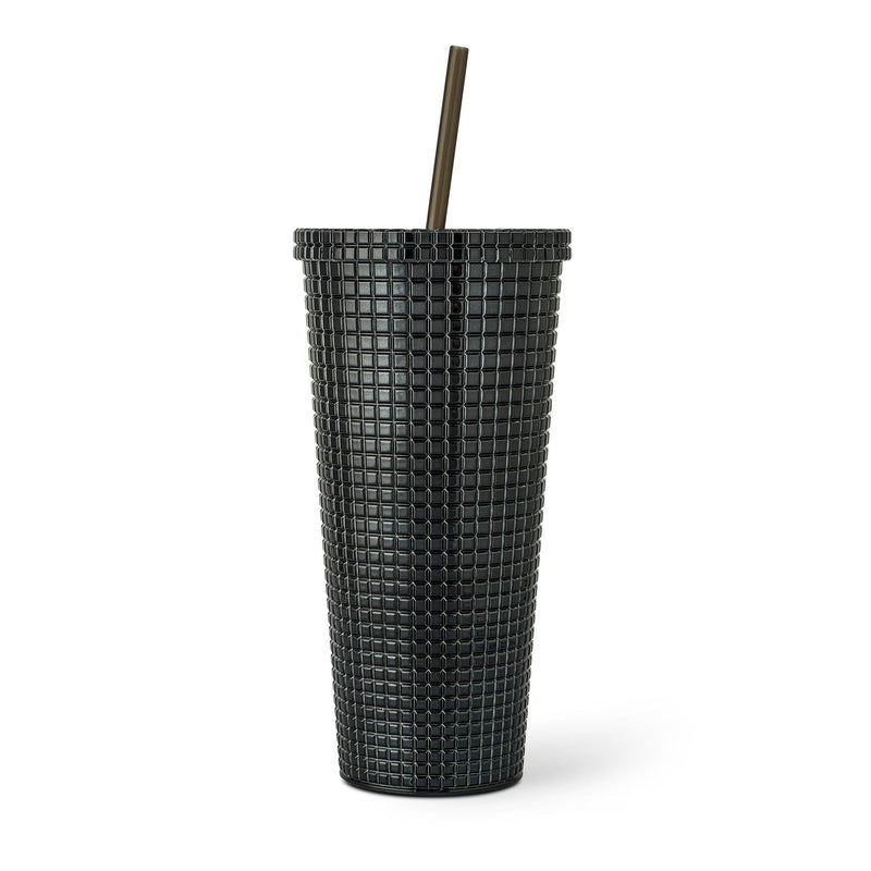 710-mL BPA-Free Iridescent Studded Textured Tumbler H9