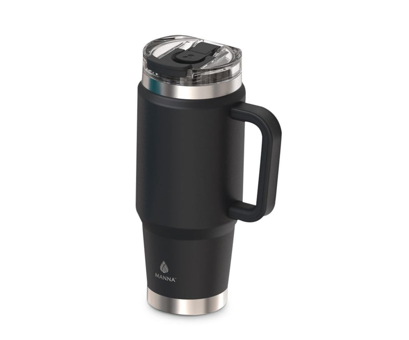 WFH Stainless Steel Insulated Travel Mug with Dual-Function Lid, 32-oz O5