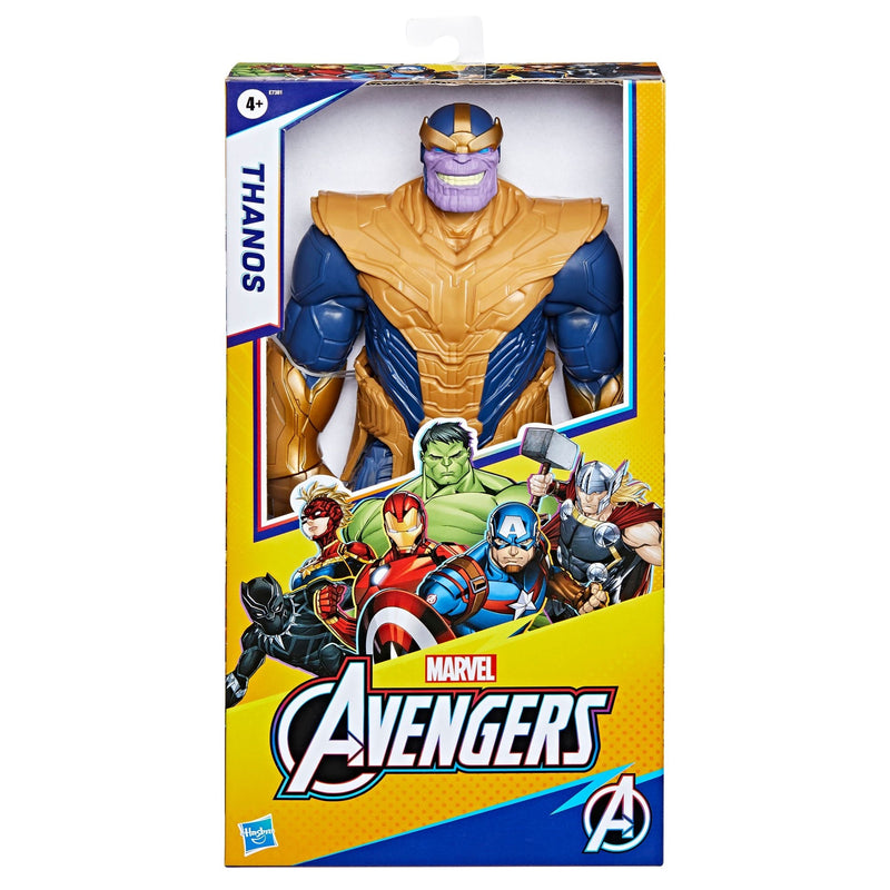 Titan Hero Series Blast Gear Deluxe Thanos Action Figure, 12-in Toy T7