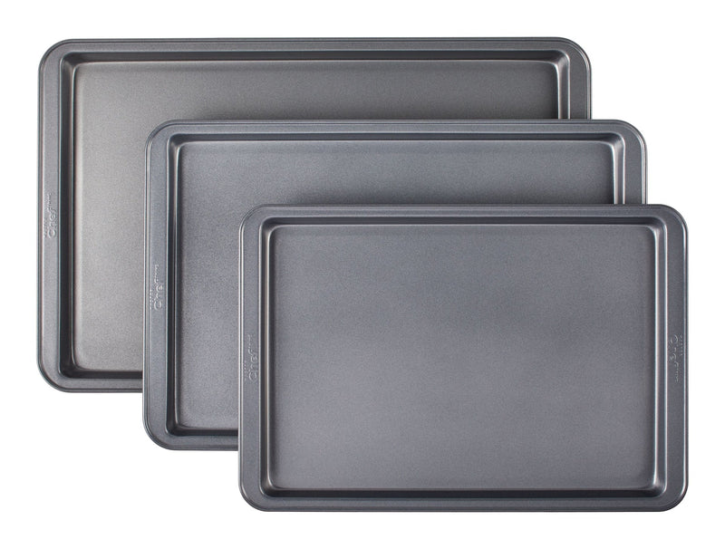 Baking Sheet Set, Assorted Sizes, 3-pc E1