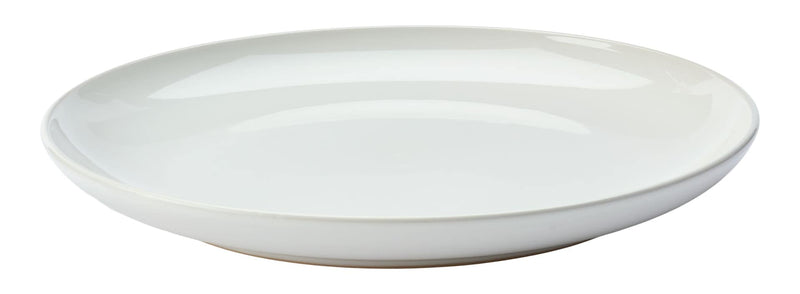 Essential Coupe Stoneware Dinner Plate, 1-pc, Bright White B4