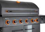 Grill Turismo 680 7-Burner Convertible LP Gas BBQ