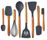 Heat-Resistant Beechwood Cookware Set, 8-pc