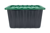 102-L Heavy-Duty Green/Black Tote