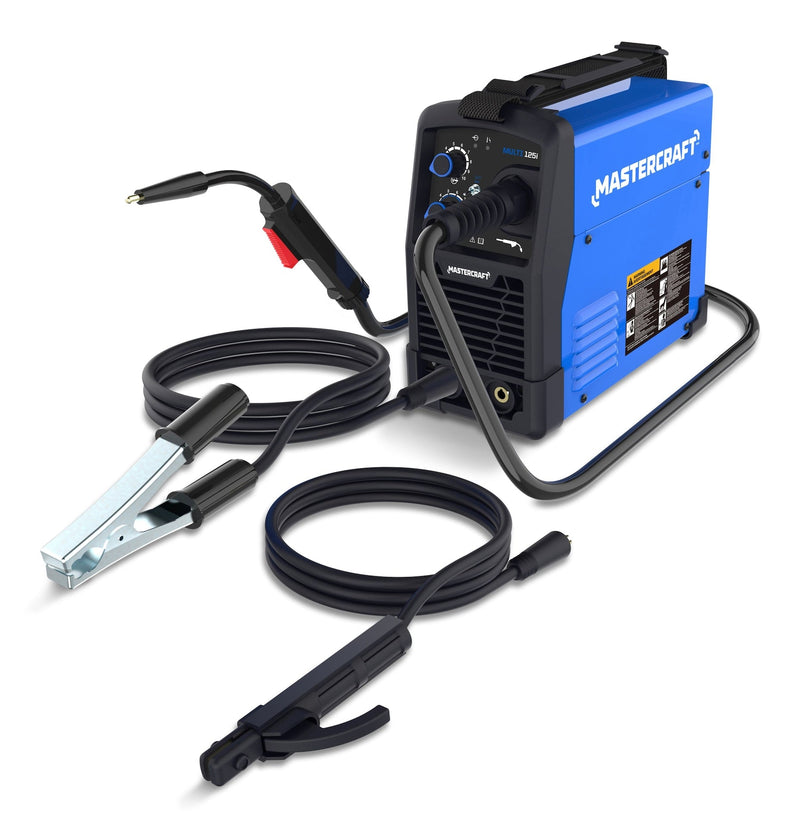 125A Flux Core/Stick/TIG Welder for 2-lb Wire Spool W6