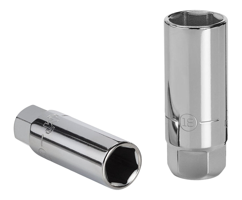 2 Piece 3/8" Drive Spark Plug Socket Set Metric L0