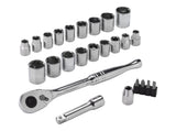 25 Piece 3/8" Drive Socket Set