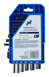 Jumbo Hex Key Set/Allen Wrench Set, Metric, High Quality Cr-V Steel, 6-pc