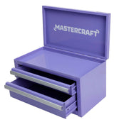 Mini Toolbox with 2 Drawers, Lilac