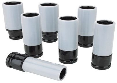 MAXIMUM 1/2-in Drive Wheel Protector Deep Impact Socket Set, 7-pc