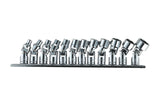 Maximum Universal Socket Set, 1/4-in, 12-pc