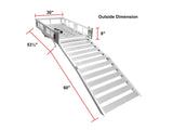 Aluminum Hitch Accessibility Carrier