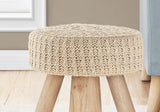 Knit Ottoman