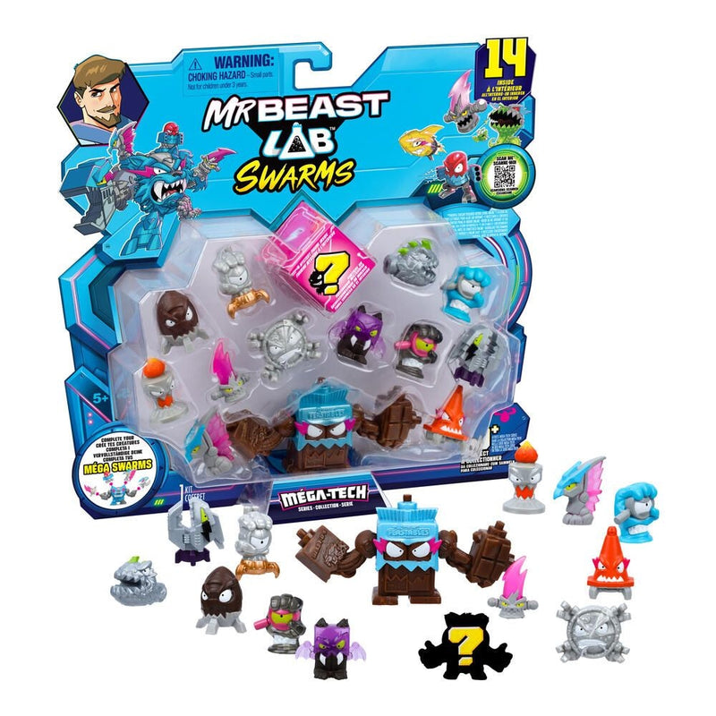 Swarms Hyper Fusion Series Mega Lab Pack, 14-pc, Assorted Figures Q2