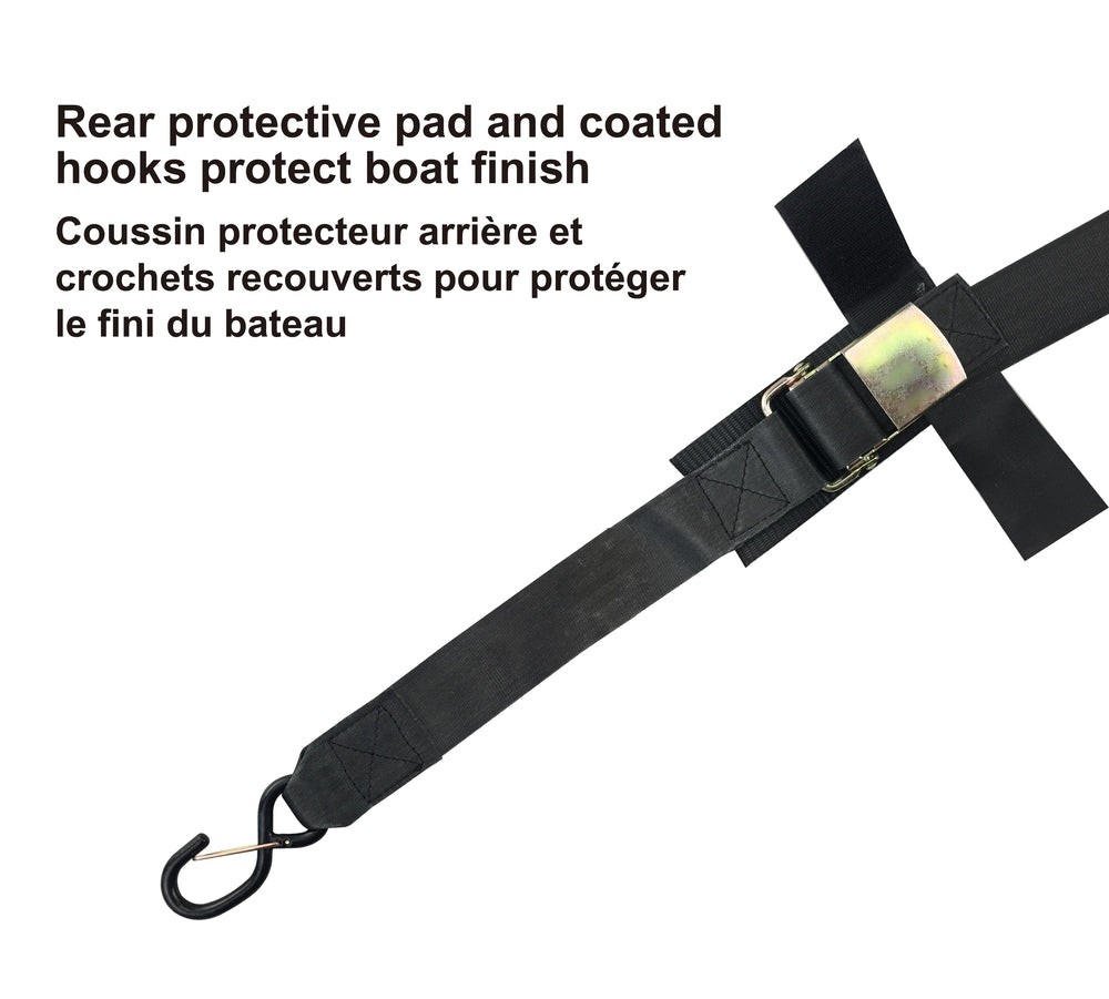 1,000-lb Marine Gunwale Strap, Fully Adjustable, 2-in x 16-ft