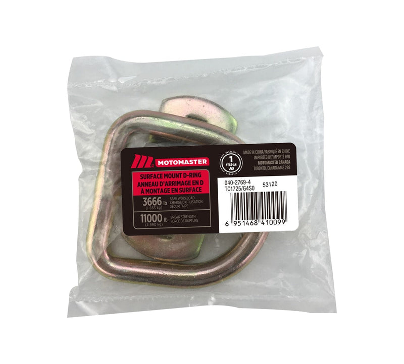 11,000-lb Medium Duty D-Ring, Surface Mountable R4