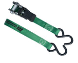 1,500-lb Padded Ratchet Tie Down Straps, 1-in x 14-ft, 4-pk