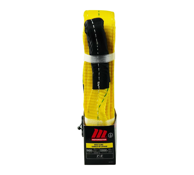 6,4000-lb Web Lifting Slings, 2-in x 6-ft M2