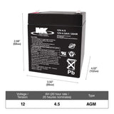 OEPLUS Group Size 94R (H7/L4) Battery, 800 CCA