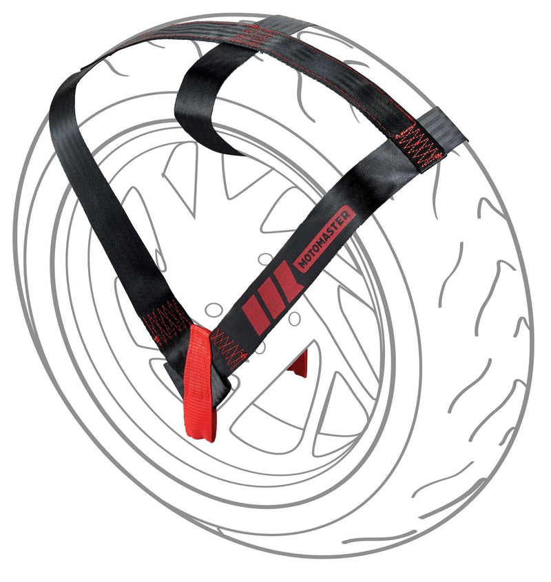 Universal Motorcycle Wheel Tie Down Strap E3