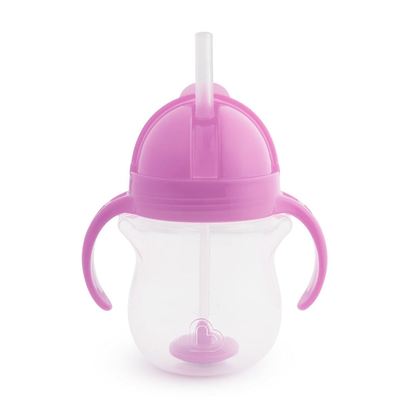 Any Angle Click Lock Weighted Straw Trainer Cup, 7-oz T2