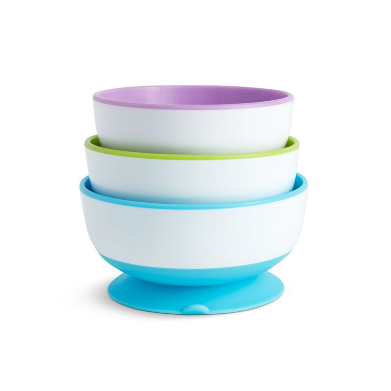 Stay Put Suction Bowls, 3-pk P3